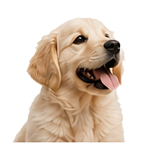 Happy dog for subscribe and save